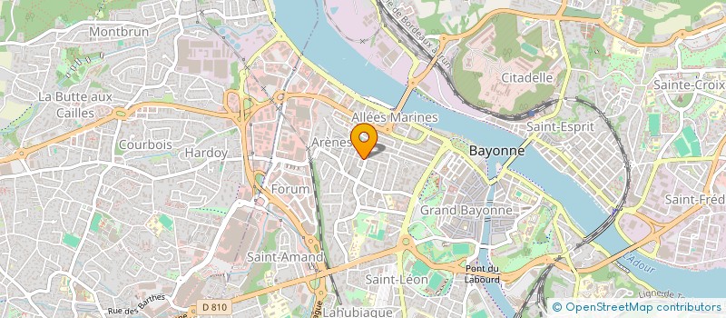 localisation de l'entreprise IPNOSIA à BAYONNE