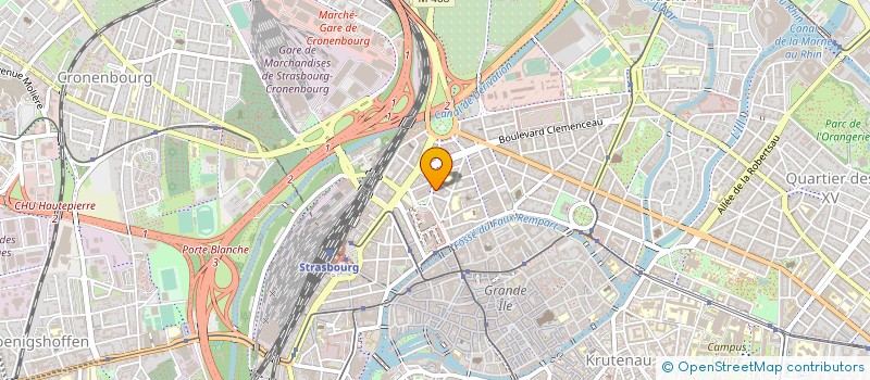 localisation de l'entreprise IPOINTCOM à STRASBOURG