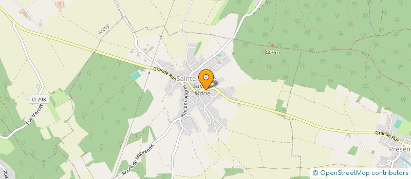 localisation de l'entreprise IPOM à SAINTE-MARIE