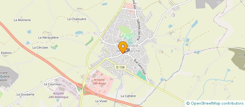 localisation de l'entreprise IPOM à SEVREMOINE