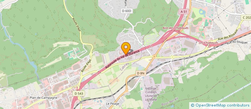 localisation de l'entreprise IPONE à CABRIES