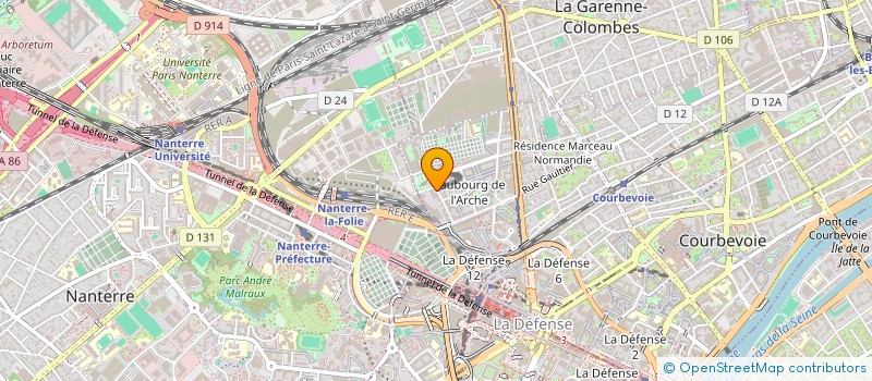 localisation de l'entreprise IPOPS à COURBEVOIE