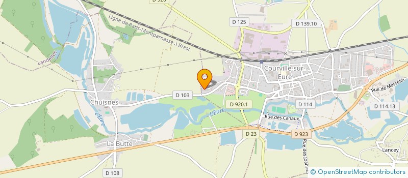 localisation de l'entreprise IPOWERSOURCE à COURVILLE-SUR-EURE