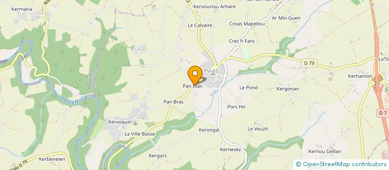 localisation de l'entreprise IPP PLANS  YVIAS