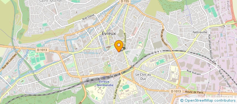 localisation de l'entreprise IPPEAC à EVREUX