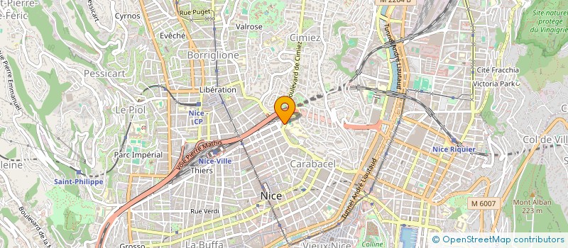 localisation de l'entreprise IPPON à NICE