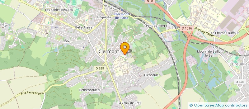 localisation de l'entreprise IPPON INSTINCT  CLERMONT