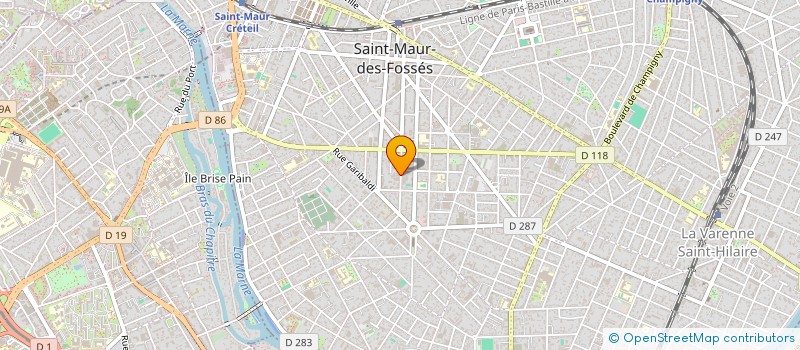 localisation de l'entreprise IPPORAMA à SAINT-MAUR-DES-FOSSES