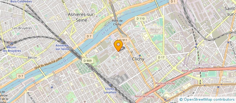 localisation de l'entreprise IPPSA à CLICHY