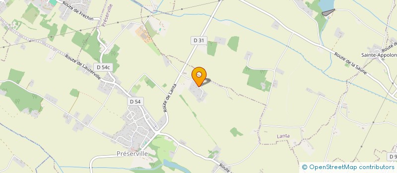 localisation de l'entreprise IPQA STDIZ2  PRESERVILLE