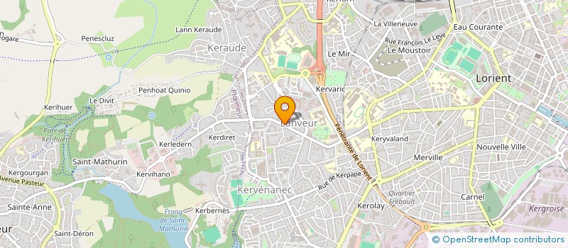 localisation de l'entreprise IPREPA à LORIENT