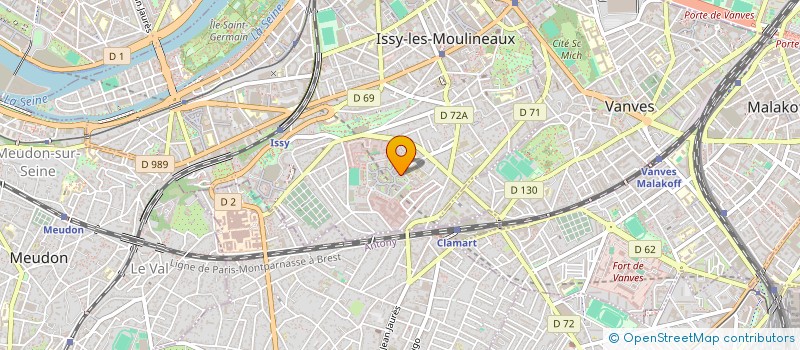 localisation de l'entreprise IPRESIA CONSEILS à ISSY-LES-MOULINEAUX