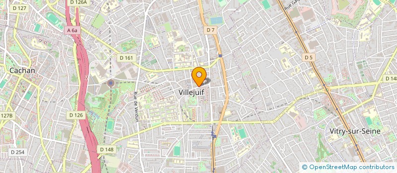 localisation de l'entreprise IPRESSING à VILLEJUIF