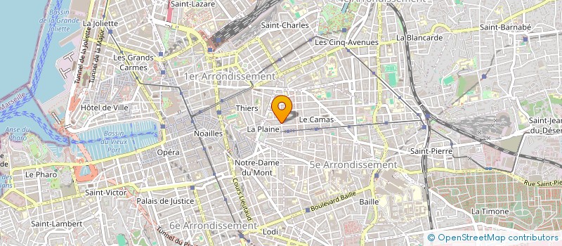 localisation de l'entreprise IPREV à MARSEILLE