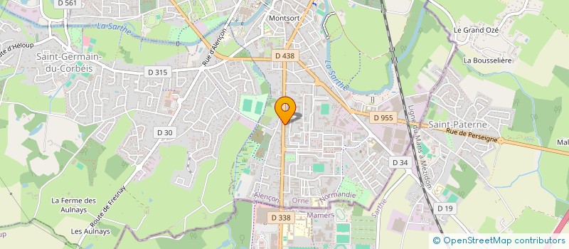 localisation de l'entreprise IPRG à ALENCON