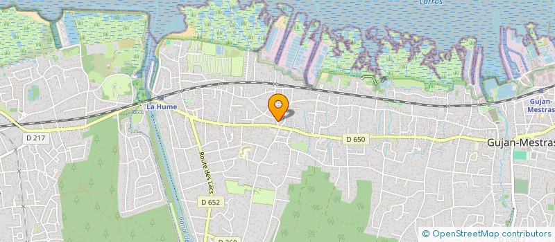 localisation de l'entreprise IPRIS  GUJAN-MESTRAS