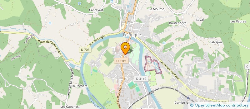 localisation de l'entreprise IPROPHARM à LES EYZIES