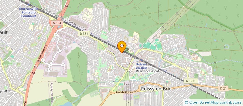 localisation de l'entreprise IPRSS  ROISSY-EN-BRIE