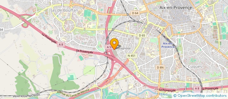 localisation de l'entreprise IPS à AIX-EN-PROVENCE