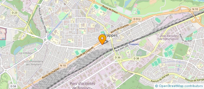 localisation de l'entreprise IPS à MONTFERMEIL