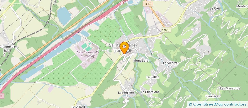 localisation de l'entreprise IPS CONCEPT à SAINTE-HELENE-SUR-ISERE
