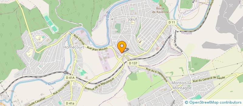 localisation de l'entreprise IPS FORMATION  JUF