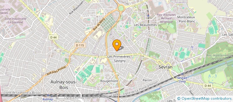 localisation de l'entreprise IPS IMAAN PLOMBERIE SANITAIRES à SEVRAN