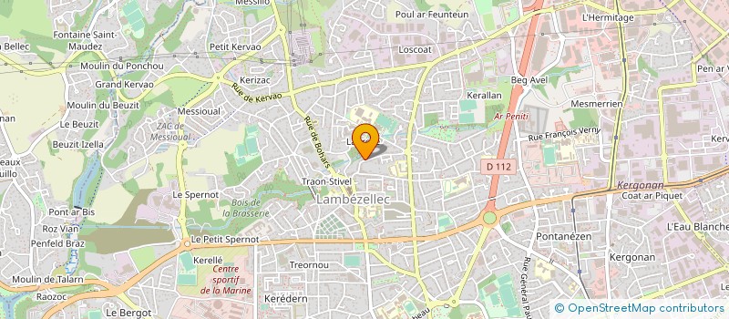 localisation de l'entreprise IPS-NET à BREST
