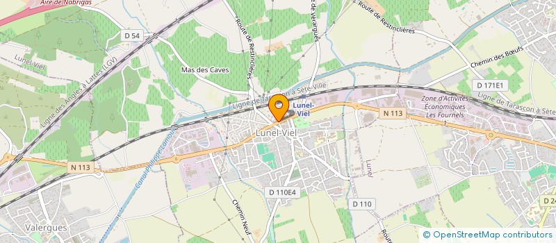 localisation de l'entreprise IPS SARL  LUNEL-VIEL