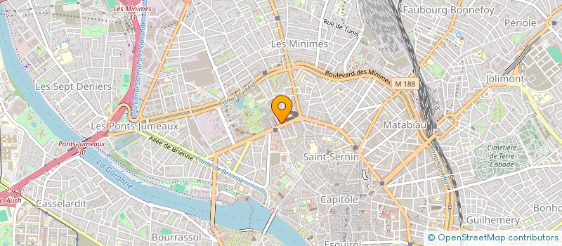 localisation de l'entreprise IPS SUD à TOULOUSE