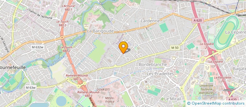 localisation de l'entreprise IPS TRANSPORTS à TOULOUSE
