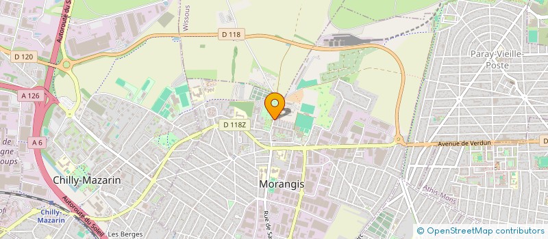 localisation de l'entreprise IPSEE DESIGNER à MORANGIS