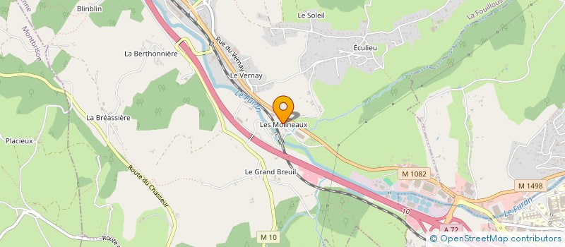 localisation de l'entreprise IPSEITE  LA FOUILLOUSE