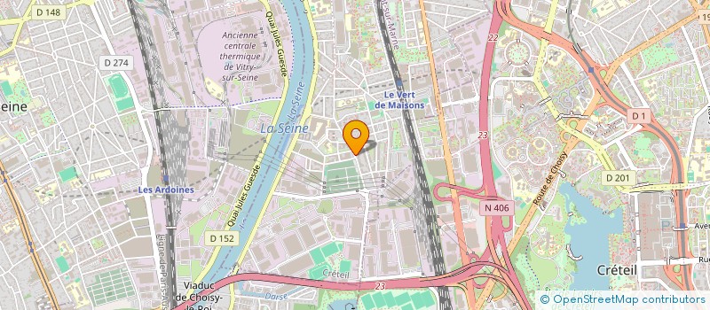 localisation de l'entreprise IPSEITY AI  ALFORTVILLE