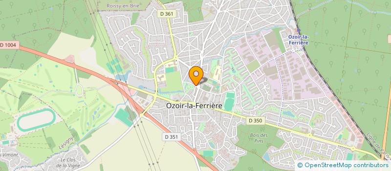 localisation de l'entreprise IPSMAN à OZOIR-LA-FERRIERE