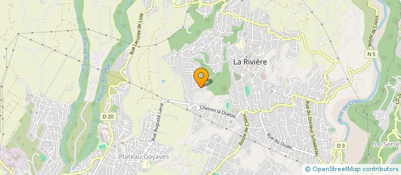 localisation de l'entreprise IPSO  SAINT-LOUIS