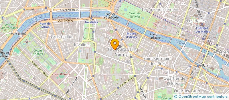 localisation de l'entreprise IPSO FACTO  PARIS