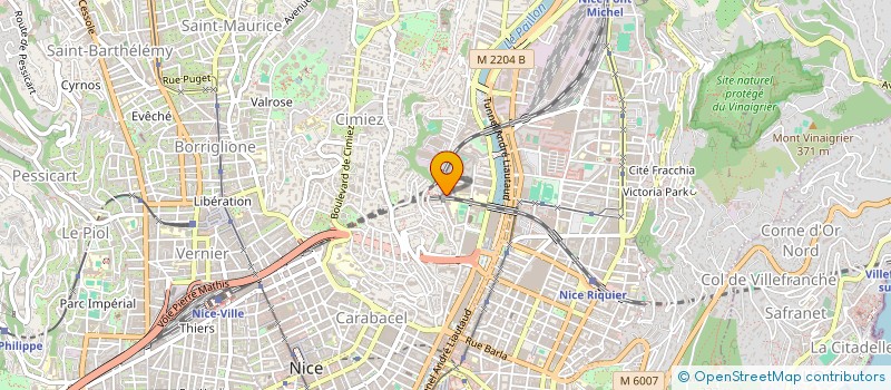 localisation de l'entreprise IPSO FACTO à NICE