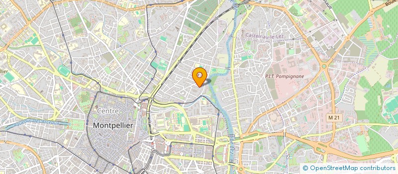 localisation de l'entreprise IPSO FACTO à MONTPELLIER
