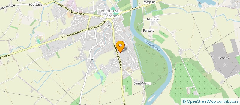 localisation de l'entreprise IPSO INGENIEURIE PARTNER SYSTEME D'OC à VERDUN-SUR-GARONNE