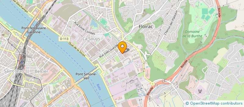 localisation de l'entreprise IPSPEEDY INTELLECTUAL PROPERTY à FLOIRAC