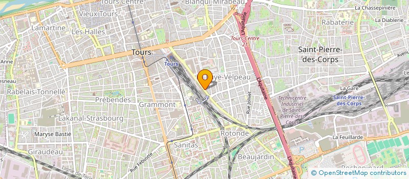 localisation de l'entreprise IPSUM  TOURS