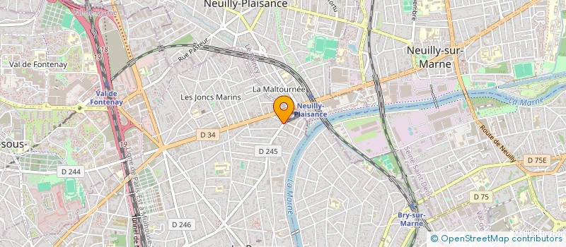 localisation de l'entreprise IPSY à LE PERREUX-SUR-MARNE