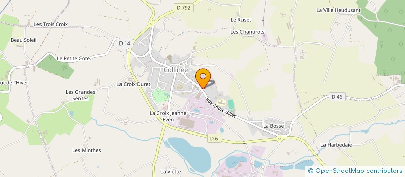 localisation de l'entreprise IPT AUTOS à LE MENE