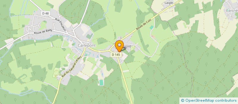 localisation de l'entreprise IPTE-RF  CARLEPONT