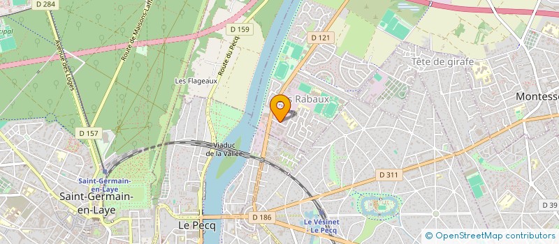 localisation de l'entreprise IPX GROUPE  MONTESSON