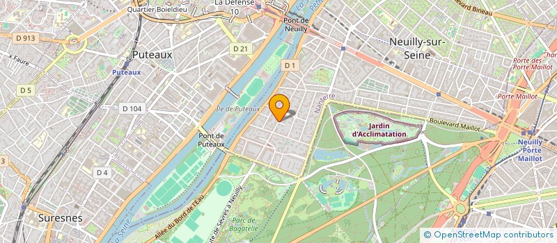 localisation de l'entreprise IQ INTERNATIONAL à NEUILLY-SUR-SEINE