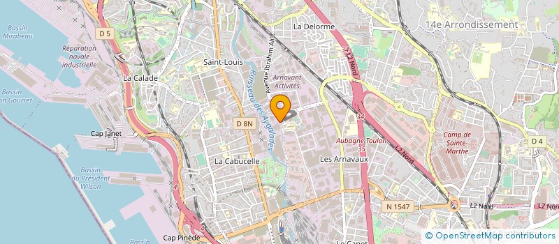 localisation de l'entreprise IQANTO à MARSEILLE 15EME
