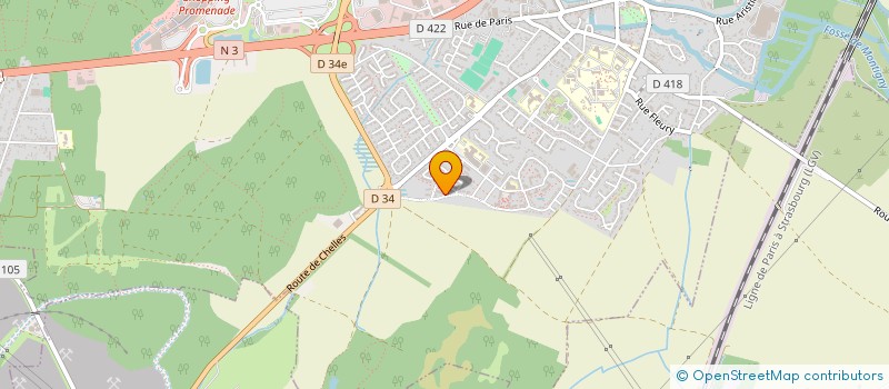 localisation de l'entreprise IQARE TRANSPORT ET LOCATION  CLAYE-SOUILLY