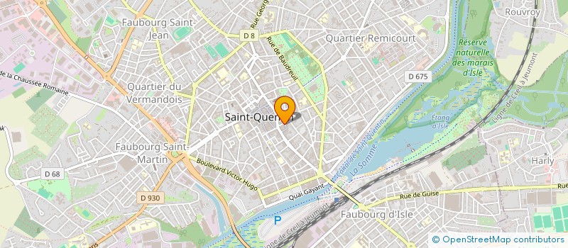 localisation de l'entreprise IQBAL à SAINT-QUENTIN